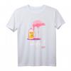 Es eskaliert eh Lustiges Party- und Festival-T-Shirt mit Flamingo und Bier-Spruch – Perfekt für Fasching, Karneval, Mallorca-Urlaub & Trinkfreunde