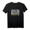 Es Gibt Zwei Arten Von Menschen Ich Hasse Sie Beide! - Lustiges schwarzer Humor T-Shirt für Geburtstag, Weihnachten, Vatertag & mehr