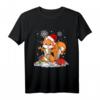 Lustiges Weihnachtsmotiv Eichhörnchen T-Shirt - Weihnachtsshirt für Damen, Herren und Kinder als Geschenkidee 2022 für Weihnachtsfeier & Weihnachtsmarkt
