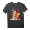 Lustiges Weihnachtsmotiv Eichhörnchen T-Shirt - Weihnachtsshirt für Damen, Herren und Kinder als Geschenkidee 2022 für Weihnachtsfeier & Weihnachtsmarkt