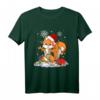 Lustiges Weihnachtsmotiv Eichhörnchen T-Shirt - Weihnachtsshirt für Damen, Herren und Kinder als Geschenkidee 2022 für Weihnachtsfeier & Weihnachtsmarkt