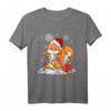 Lustiges Weihnachtsmotiv Eichhörnchen T-Shirt - Weihnachtsshirt für Damen, Herren und Kinder als Geschenkidee 2022 für Weihnachtsfeier & Weihnachtsmarkt
