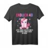 Endlich 40 jetzt nur noch erwachsen werden - Lustiges Geburtstag T-Shirt für Männer und Frauen zum runden HapMonkey