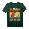 Lustiges Otter T-Shirt - Just Anotter Day Retro Kaffee Otter Design - Perfekt für Tierliebhaber, Kaffeefans & Vintage-Style
