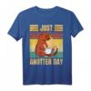 Lustiges Otter T-Shirt - Just Anotter Day Retro Kaffee Otter Design - Perfekt für Tierliebhaber, Kaffeefans & Vintage-Style