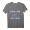 Ich hasse es wenn ich beim Radfahren geblitzt werde Fahrrad T-Shirt – Lustiges Radfahrer Motiv für Männer, Frauen & Kinder, perfekt als Geschenk zu Geburtstag oder Weihnachten