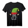 Herren Opa Elf Partnerlook Familien Outfit Weihnachten - Lustiges Weihnachts-T-Shirt als Geschenkidee für Opa, Vater & Großvater, perfekt für Familienfeiern