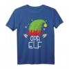 Herren Opa Elf Partnerlook Familien Outfit Weihnachten - Lustiges Weihnachts-T-Shirt als Geschenkidee für Opa, Vater & Großvater, perfekt für Familienfeiern
