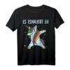 Es eskaliert eh - Dab Einhorn Party T-Shirt für Mädchen, Jungen, Männer & Frauen | Lustiges Geschenk für Festival, Geburtstag & Weihnachten