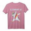 Es eskaliert eh - Dab Einhorn Party T-Shirt für Mädchen, Jungen, Männer & Frauen | Lustiges Geschenk für Festival, Geburtstag & Weihnachten