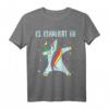 Es eskaliert eh - Dab Einhorn Party T-Shirt für Mädchen, Jungen, Männer & Frauen | Lustiges Geschenk für Festival, Geburtstag & Weihnachten