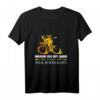 Warum ich ohne Akku fahre weil ich es kann T-Shirt – Lustiges Fahrradfahrer Design für Radfahrer und Mountainbiker