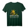 Warum ich ohne Akku fahre weil ich es kann T-Shirt – Lustiges Fahrradfahrer Design für Radfahrer und Mountainbiker