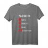 I'm Into BDSM Bench Squat Deadlift Military Press T-Shirt – Krafttraining & Fitness Workout Kleidung für Bodybuilder & Powerlifter