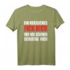 Lustiges T-Shirt mit Ironischem Spruch: 'Ein herzliches Fick Dich und nen Schönen Scheißtag noch' – Provokantes Funshirt für Humorvolle