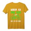 E-Bike Warum Ich Ohne Akku Fahre Weil Ich Es kann Fahrrad T-Shirt - Lustiges Radfahrer Motiv für Mountainbike, Rennrad & E-Bike Fans