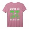 E-Bike Warum Ich Ohne Akku Fahre Weil Ich Es kann Fahrrad T-Shirt - Lustiges Radfahrer Motiv für Mountainbike, Rennrad & E-Bike Fans