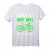 E-Bike Warum Ich Ohne Akku Fahre Weil Ich Es kann Fahrrad T-Shirt - Lustiges Radfahrer Motiv für Mountainbike, Rennrad & E-Bike Fans