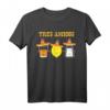 Tequila Shirt Hola zu Salz und Zitrone Fiesta Party T-Shirt - Tres Amigos Design für Partys, Festivals & Mexiko Fans