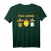 Tequila Shirt Hola zu Salz und Zitrone Fiesta Party T-Shirt - Tres Amigos Design für Partys, Festivals & Mexiko Fans