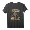 Herren Ich bin der legendäre Angler Angelsport T-Shirt – Lustiges Angeloutfit für Angler & Fischer, ideales Geschenk für den nächsten Angelausflug