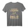 Herren Ich bin der legendäre Angler Angelsport T-Shirt – Lustiges Angeloutfit für Angler & Fischer, ideales Geschenk für den nächsten Angelausflug