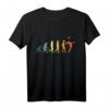 Retro Evolution Volleyball Geschenk – T-Shirt für Volleyballer, Sportler & Trainer, perfekt zu Weihnachten & Geburtstag