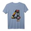 Kinder Geburtstagsshirt 4 Jahre mit Fahrzeugmotiven – Perfekt für Jungen & Mädchen zum 4. Geburtstag, Autos, Feuerwehrauto, Bagger & Traktor