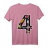 Kinder Geburtstagsshirt 4 Jahre mit Fahrzeugmotiven – Perfekt für Jungen & Mädchen zum 4. Geburtstag, Autos, Feuerwehrauto, Bagger & Traktor