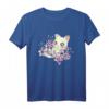 Kawaii Katze mit Sakura T-Shirt – Japanisches Otaku-Design für Anime- und Manga-Fans