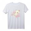 Kawaii Katze mit Sakura T-Shirt – Japanisches Otaku-Design für Anime- und Manga-Fans