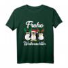 Frohe Weihnachten Pinguin Weihnachts-T-Shirt - Lustige Tierkleidung für Kinder und Erwachsene als Geschenkidee