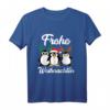 Frohe Weihnachten Pinguin Weihnachts-T-Shirt - Lustige Tierkleidung für Kinder und Erwachsene als Geschenkidee