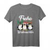 Frohe Weihnachten Pinguin Weihnachts-T-Shirt - Lustige Tierkleidung für Kinder und Erwachsene als Geschenkidee