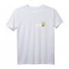 Ich Bin Nur Zum Saufen Hier - Lustiges Party Bier Sauf Spruch T-Shirt für Partygänger, Festivals & Junggesellenabschiede