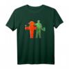 Ost und West feiern zusammen T-Shirt – Symbol für deutsche Wiedervereinigung und Ampelmännchen Kult