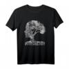 Psychologie T-Shirt Herren Damen mit Geistbaum & Rorschach-Design – Perfektes Geschenk für Studenten, Psychologen & Absolventen