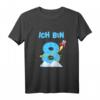 Ich bin Schon 8 Geburtstag Rakete Jungen T-Shirt – Lustiges Kindergeburtstagsgeschenk für den 8. Geburtstag mit Raketenmotiv