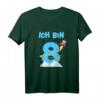 Ich bin Schon 8 Geburtstag Rakete Jungen T-Shirt – Lustiges Kindergeburtstagsgeschenk für den 8. Geburtstag mit Raketenmotiv