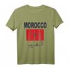 Flag Marokko T-Shirt - Marokkanische Flaggen Geschenk für Fußballfans, Damen & Herren, Trendige Outfits & Souvenirs