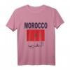 Flag Marokko T-Shirt - Marokkanische Flaggen Geschenk für Fußballfans, Damen & Herren, Trendige Outfits & Souvenirs