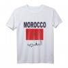 Flag Marokko T-Shirt - Marokkanische Flaggen Geschenk für Fußballfans, Damen & Herren, Trendige Outfits & Souvenirs