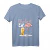 Damen Lustiges Es Eskaliert Eh Flamingo Party T-Shirt mit V-Ausschnitt – Perfekt für Fasching, Karneval und Partys