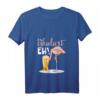 Damen Lustiges Es Eskaliert Eh Flamingo Party T-Shirt mit V-Ausschnitt – Perfekt für Fasching, Karneval und Partys