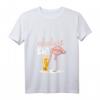 Damen Lustiges Es Eskaliert Eh Flamingo Party T-Shirt mit V-Ausschnitt – Perfekt für Fasching, Karneval und Partys
