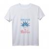 Damen New York Mädchen USA Geschenk Amerika T-Shirt mit V-Ausschnitt – Perfekt für Patriot, Roadtrip und Geburtstagsgeschenke