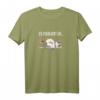 Lustiges Katzen Wein T-Shirt mit Spruch 'Es eskaliert Eh' – Perfektes Geburtstagsgeschenk für Weinliebhaber und Wein-Fans