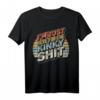Vintage Retro BDSM T-Shirt mit Spruch 'Ich bin nur hier für den Kinky Shit' – Provokantes Fetisch Shirt für Trendsetter