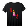 Kartenspiel Herz Dame T-Shirt – Perfekte Geschenkidee für Poker, Skat, Mau Mau & Spieleabend Fans