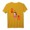 Kartenspiel Herz Dame T-Shirt – Perfekte Geschenkidee für Poker, Skat, Mau Mau & Spieleabend Fans